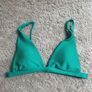 Emerald green bikini top